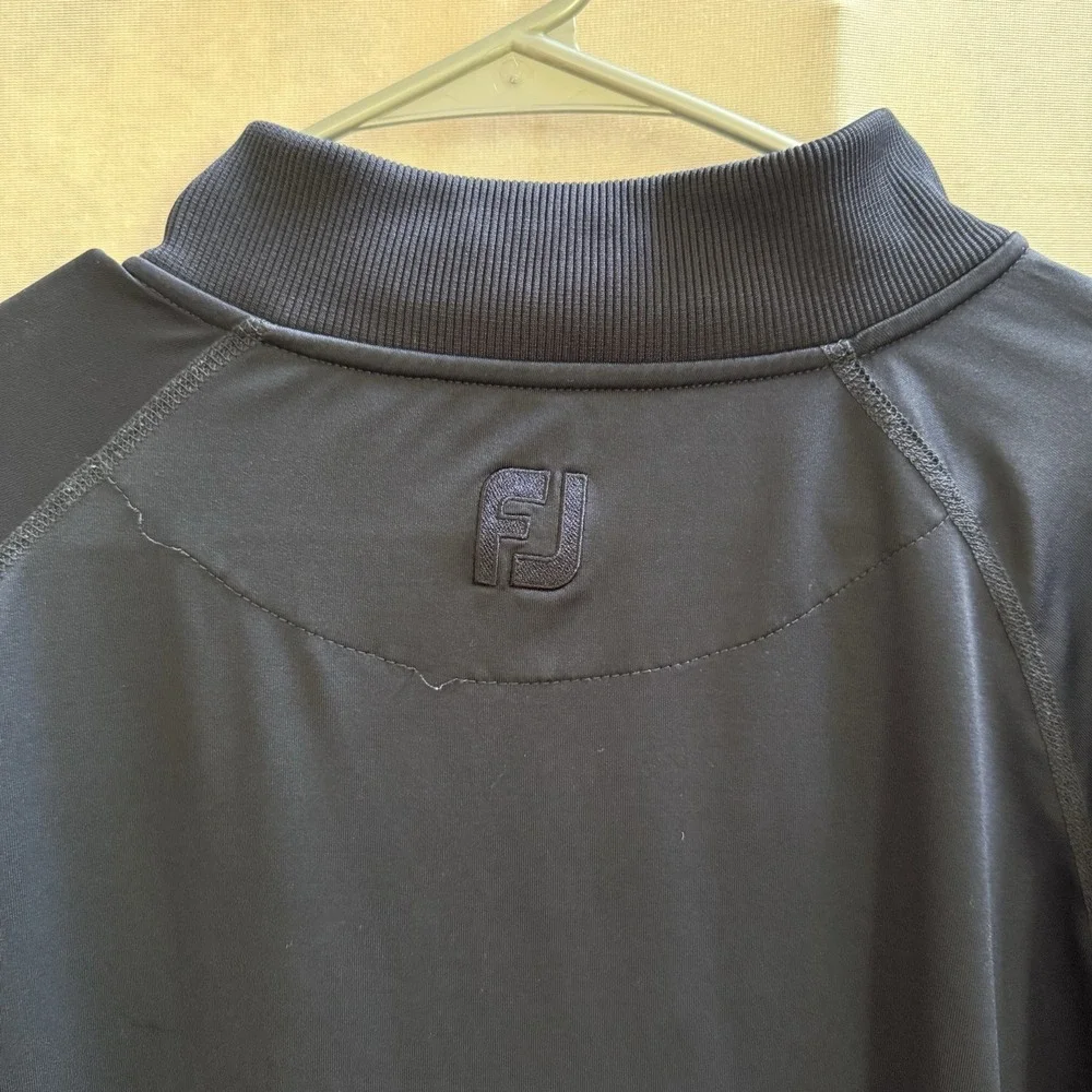 FootJoy Mens Langdon Farms‎ Golf Club Pullover Quarter Zip Performance Size XL